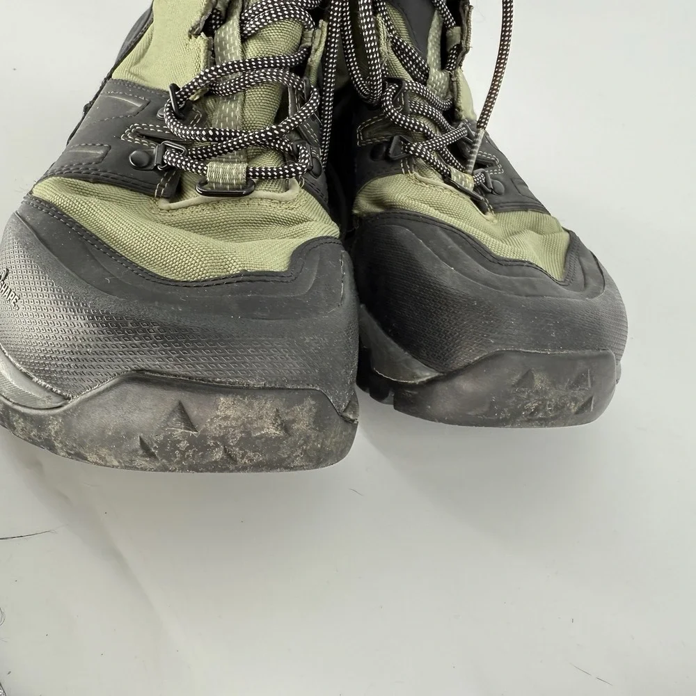 Altra Tushar Hiking Boots Mens 10.5 Green Black Waterproof Outdoor Trail Rugged